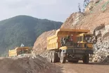 Transporte de agregados desde la cantera de Taisheng