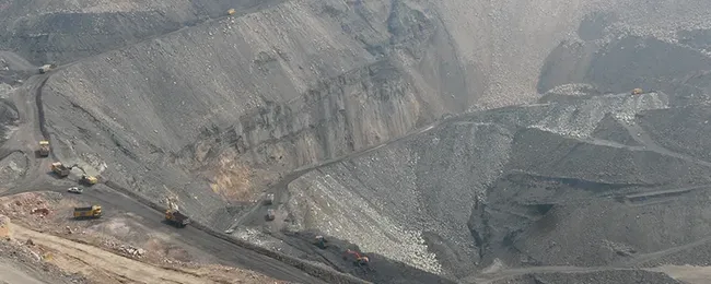 Mina de carbón a cielo abierto de Guangna Coal Group