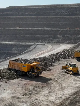 Minería de carbón a cielo abierto