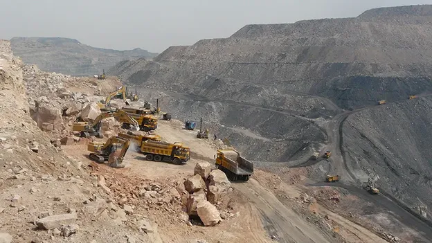 Mina de carbón a cielo abierto de Guangna Coal Group