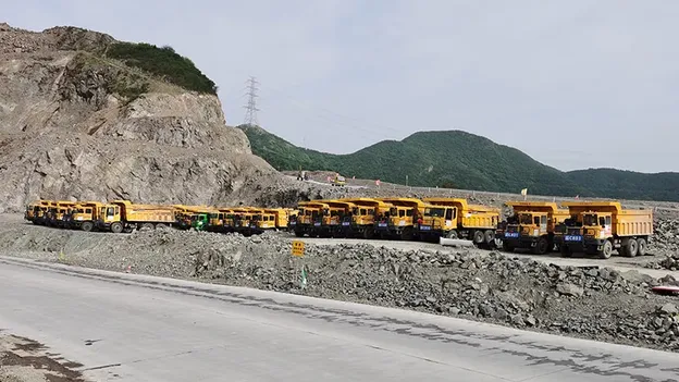 Proyecto de transporte de agregados de Zhejiang Jiaotong Mining