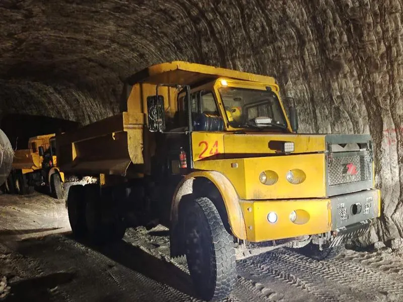 Camión subterráneo con freno de aire de 20-30 toneladas